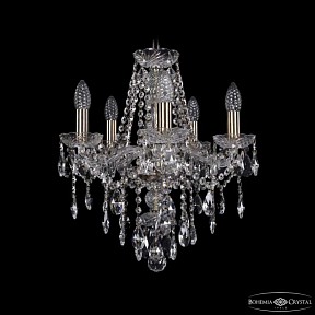 Подвесная люстра Bohemia Ivele Crystal 1415 золото арт. 1415/5/141 Pa