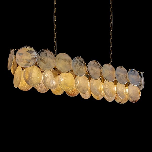 Подвесная люстра Loft it Lolly бронза арт. 10492/1200R Pearl