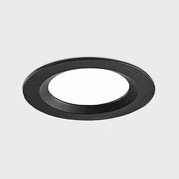 Встраиваемый светильник Italline IT08 черный арт. IT08-8018 black 4000K
