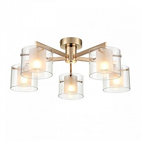 Потолочная люстра Lumion Verdi золото арт. 6587/5C