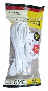 Сетевой фильтр Stekker Home металл арт. 49341