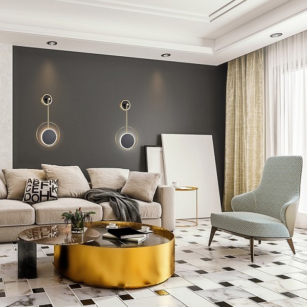Бра Escada Hypnosis золото арт. 10206/SG LED Black/Gold