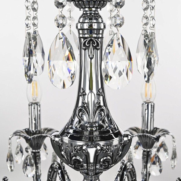 Подвесная люстра Bohemia Ivele Crystal AL7901 никель арт. AL79101/8/250 B NB