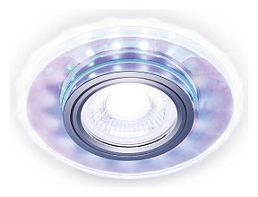 Встраиваемый светильник Ambrella Light S хром арт. S211 PR/WH