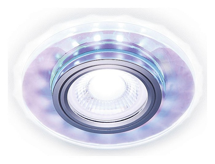 Встраиваемый светильник Ambrella Light S хром арт. S211 PR/WH