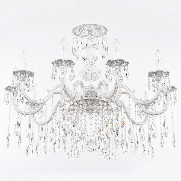 Подвесная люстра Bohemia Ivele Crystal AL7801 металл арт. AL78101/10/300 A WMN