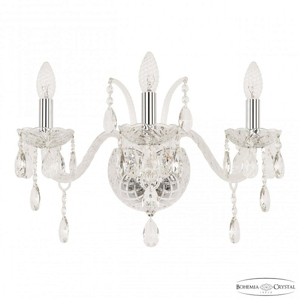 Бра Bohemia Ivele Crystal 105 никель арт. 105B/3/165 Ni