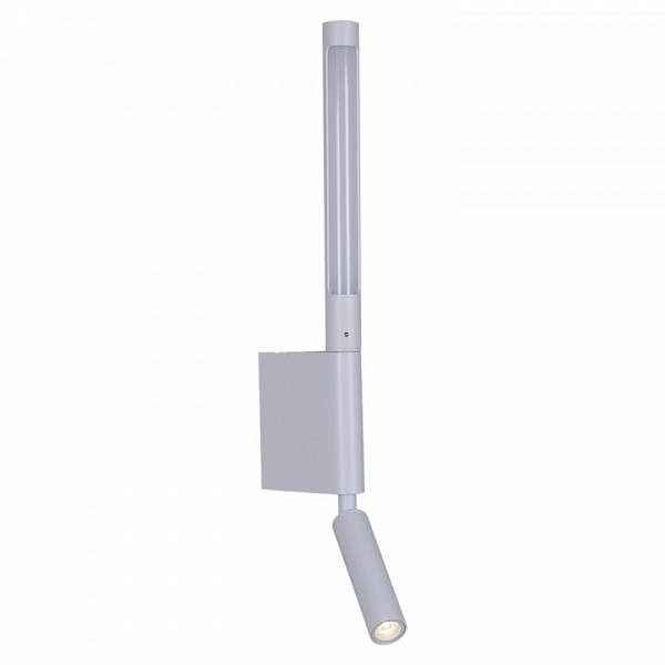 Бра с подсветкой Reluce 86209 белый арт. 86209-9.2-001KT LED3W+6W WT