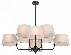 Люстра на штанге Maytoni Modesto черный арт. MOD360PL-08B