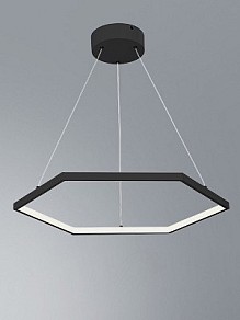Подвесной светильник Vitaluce V4605 черный арт. V4605-1/1S