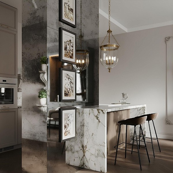 Подвесной светильник Loft it Incense хром арт. 10455/4 CR