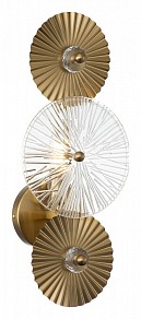 Накладной светильник Indigo Miele желтый арт. 12021/A/1W Brass