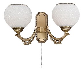 Бра Reccagni Angelo 8650 бронза арт. A 8650/2