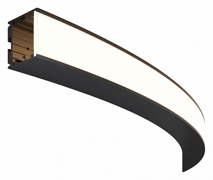 Профиль Maytoni Led strip черный арт. ALM-3535R-B-EX-90°-1.5M