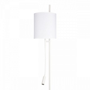 Торшер с подсветкой Loft it Ritz белый арт. 10253F/B White