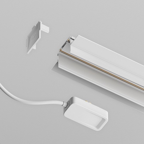 Заглушка для треков Maytoni Accessories for tracks Radity белый арт. TRA084B-12W-200