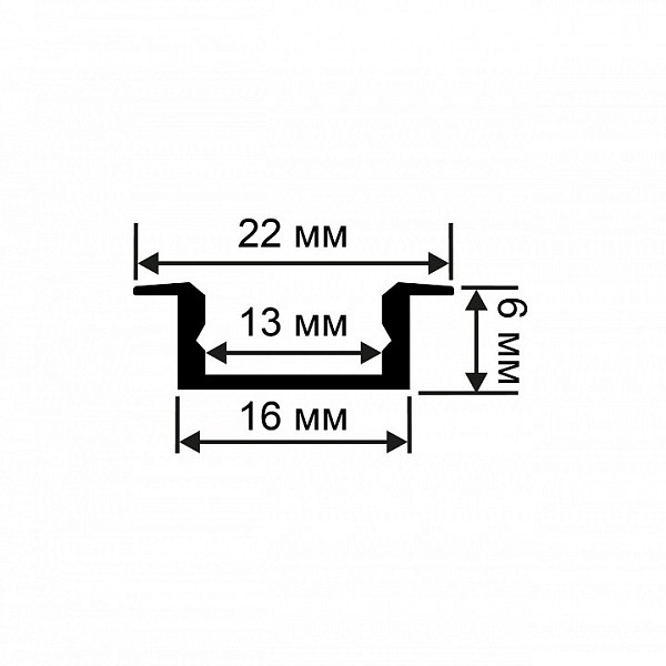 Профиль OGM  металл арт. GM-08-02