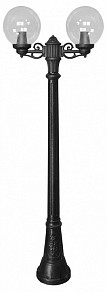 Фонарный столб Fumagalli Globe 250 черный арт. G25.158.S20.AXE27