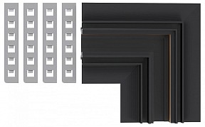 Соединитель для треков ST-Luce SKYLINE 48 черный арт. ST1007.429.12