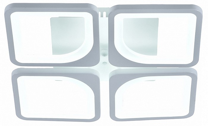 Потолочная люстра Escada Square белый арт. 10220/4LED 61W