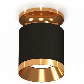 Накладной светильник Ambrella Light XS черный арт. XS7402101