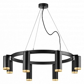 Подвесная люстра Lightstar Rullo черный арт. LR01887437440