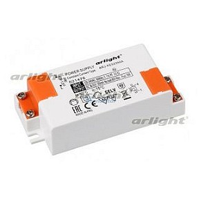 Блок питания Arlight  белый арт. ARJ-KE52350A (18W, 350mA, PFC)
