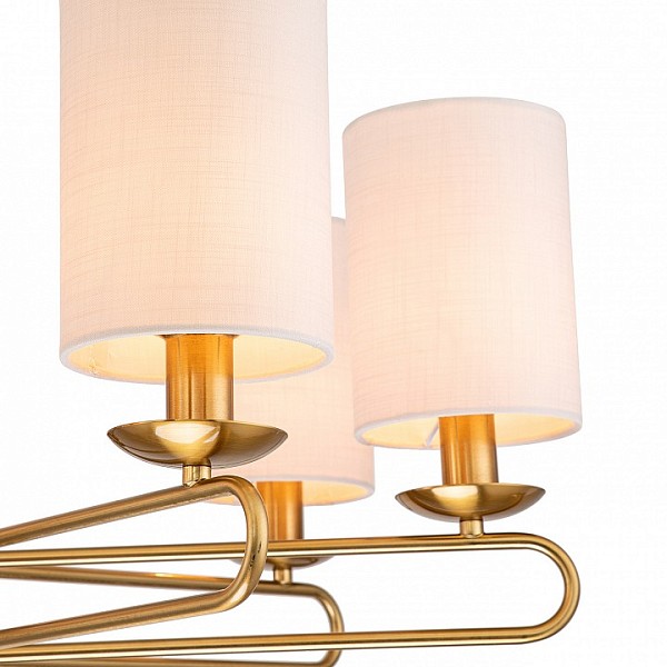 Люстра на штанге Escada Eclipse бронза арт. 10166/7PL Brass