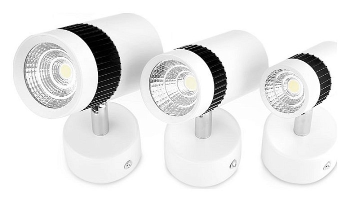 Спот Ambrella Light TN белый арт. TN101/5W WH/BK