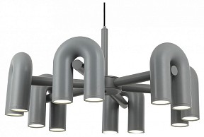 Подвесная люстра Kink Light Канти серый арт. 08465-6,16