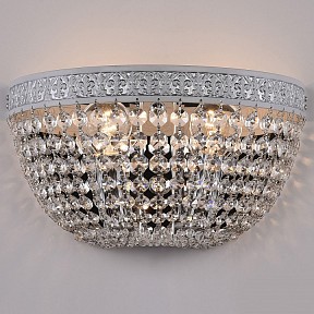 Накладной светильник Bohemia Ivele Crystal AL1905 металл арт. AL19051B/25FL WMN