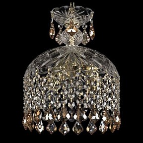 Подвесной светильник Bohemia Ivele Crystal 1478 золото арт. 14781/22 G Leafs K721