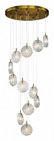 Подвесная люстра Maytoni Frozen желтый арт. MOD254PL-12BS