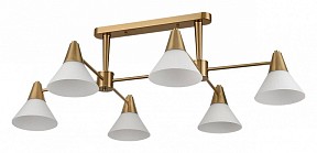 Люстра на штанге Lumion Corne латунь арт. 8113/6