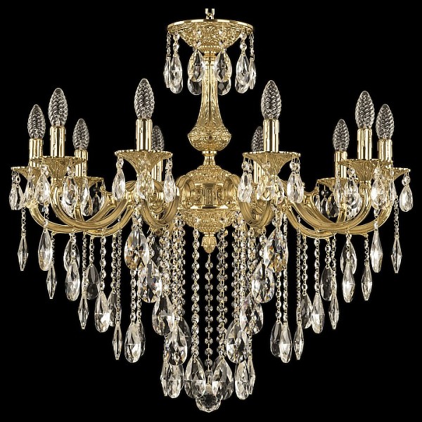 Подвесная люстра Bohemia Ivele Crystal 7201 золото арт. 72101/10/250 B G