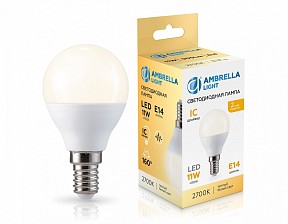 Лампа светодиодная Ambrella Light G45  арт. 451113