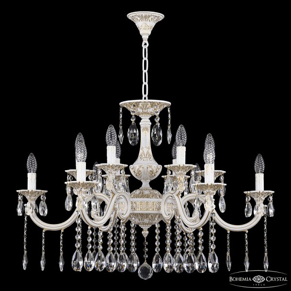 Подвесная люстра Bohemia Ivele Crystal AL7811 белый арт. AL78118/12/285 A WMG