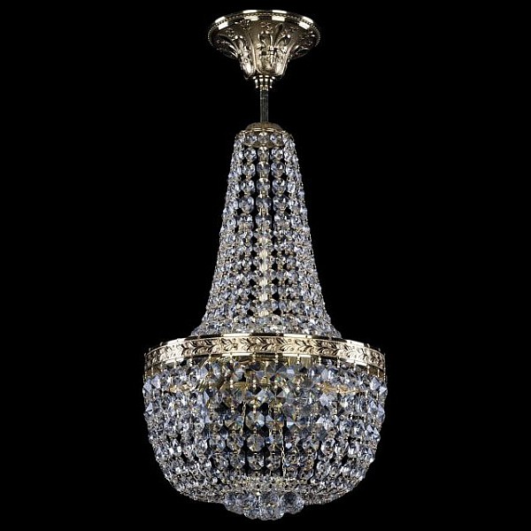 Светильник на штанге Bohemia Ivele Crystal 1928 золото арт. 19281/H2/25IV G