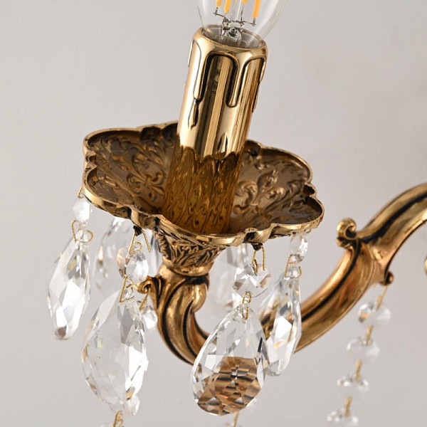 Бра Bohemia Ivele Crystal AL7801 золото арт. AL7801B14/2/175 A GB