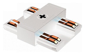 Соединитель для треков iLedex Technical VISION48/25 белый арт. POWER CONNECT 4825-WH