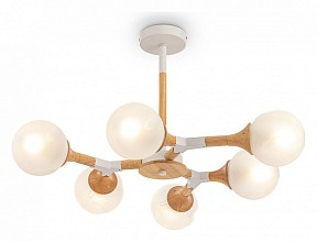 Люстра на штанге Freya Amy белый арт. FR5105CL-06W