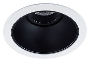 Встраиваемый светильник Arte Lamp Scroll черный арт. A3312PL-1WH