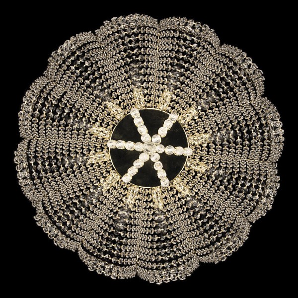 Подвесная люстра Bohemia Ivele Crystal 7708 золото арт. 77081/67 G