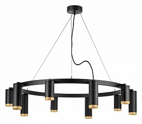 Подвесная люстра Lightstar Rullo черный арт. LR02037587540