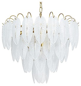 Подвесная люстра Arte Lamp Evie желтый арт. A4052LM-12SG