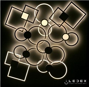 Накладной светильник iLedex Galaxy белый арт. X046124 24W 3000K WH