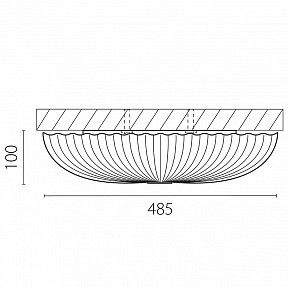 Накладной светильник Lightstar Arco II белый арт. 225440