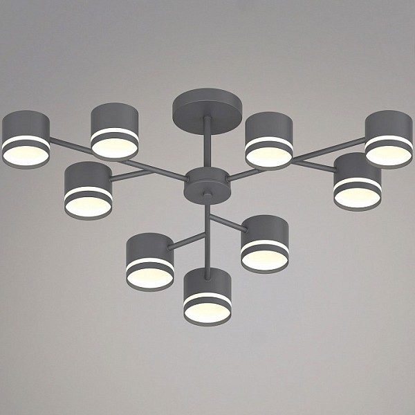 Люстра на штанге Reluce 97730 серый арт. 97730-0.3-09 GX53 GREY