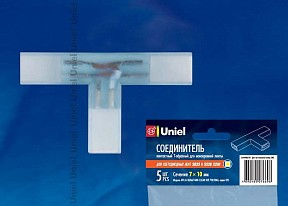 Соединитель для светодиодной ленты Uniel UTC-K-32 неокрашенный арт. 10818