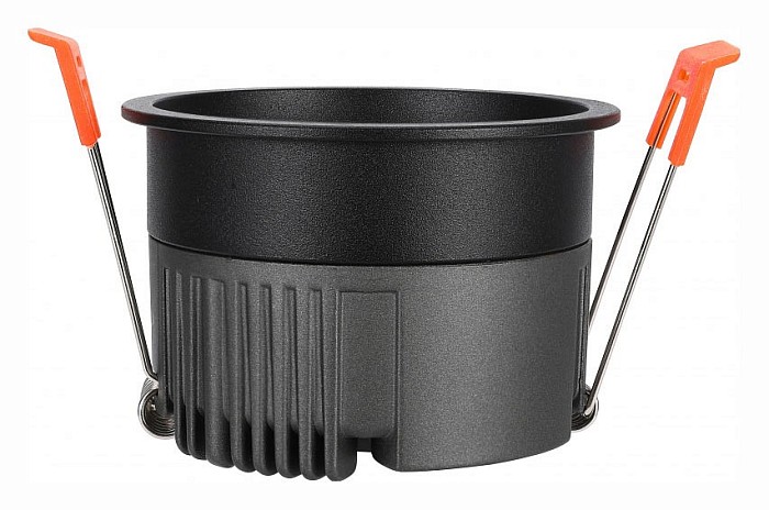 Встраиваемый светильник iLedex Technical Mars черный арт. 112-12W-D80-3000K-24DG-BK